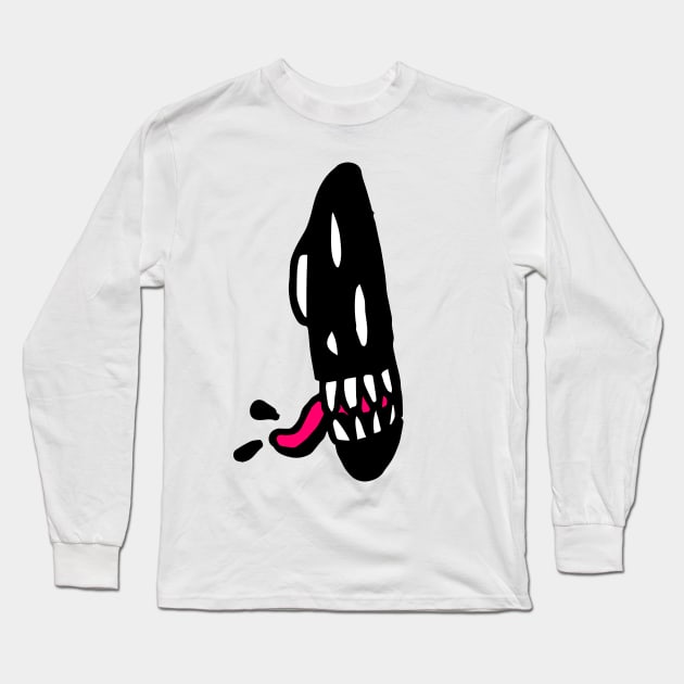 Letter I Long Sleeve T-Shirt by Gunes Ozcan